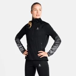 Odlo JACKET ZEROWEIGHT PRO WARM REFLECT Damen - Fahrradjacke -Globetrotter Ausrustung Geschaft 5637872780 c jacket zeroweight pro warm reflect odlo 24