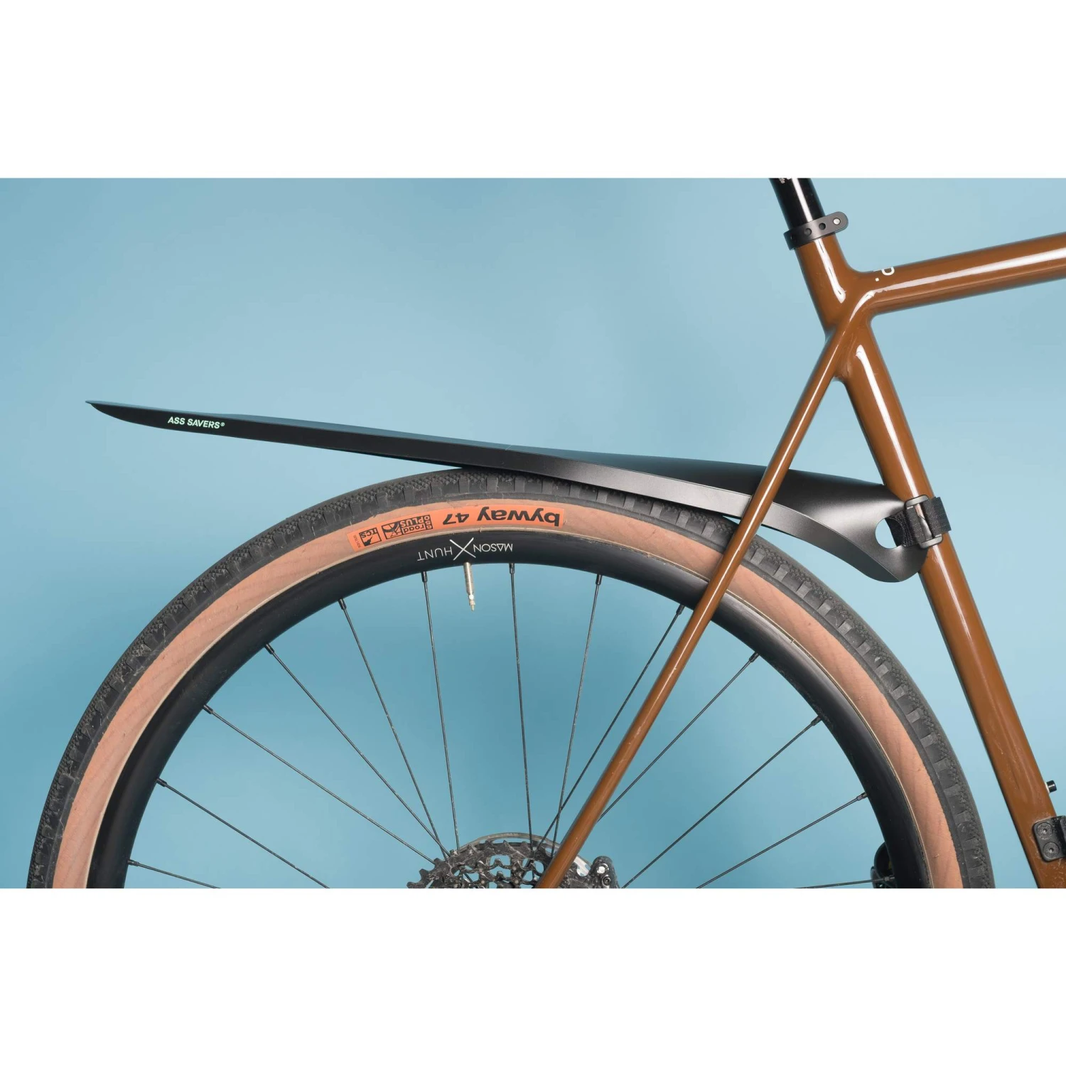 Ass-savers FRB-4-BLK FENDOR BENDOR BIG, MUDGUARD RW, BLACK Unisex - Schutzblech 2 Ass-savers FRB-4-BLK FENDOR BENDOR BIG, MUDGUARD RW, BLACK Unisex - Schutzblech – Bild 2