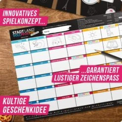 STADT LAND VOLLPFOSTEN - PICASSO EDITION - Reisespiel 8 STADT LAND VOLLPFOSTEN - PICASSO EDITION - Reisespiel -Globetrotter Ausrustung Geschaft 5637956208 d stadt land vollpfosten picasso edition denkriesen 24