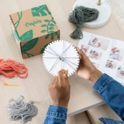 KIKKERLAND KNIT YOUR OWN PLANTER COVER KIT -Globetrotter Ausrustung Geschaft 5637990665 d knit your own planter cover kit kikkerland 24