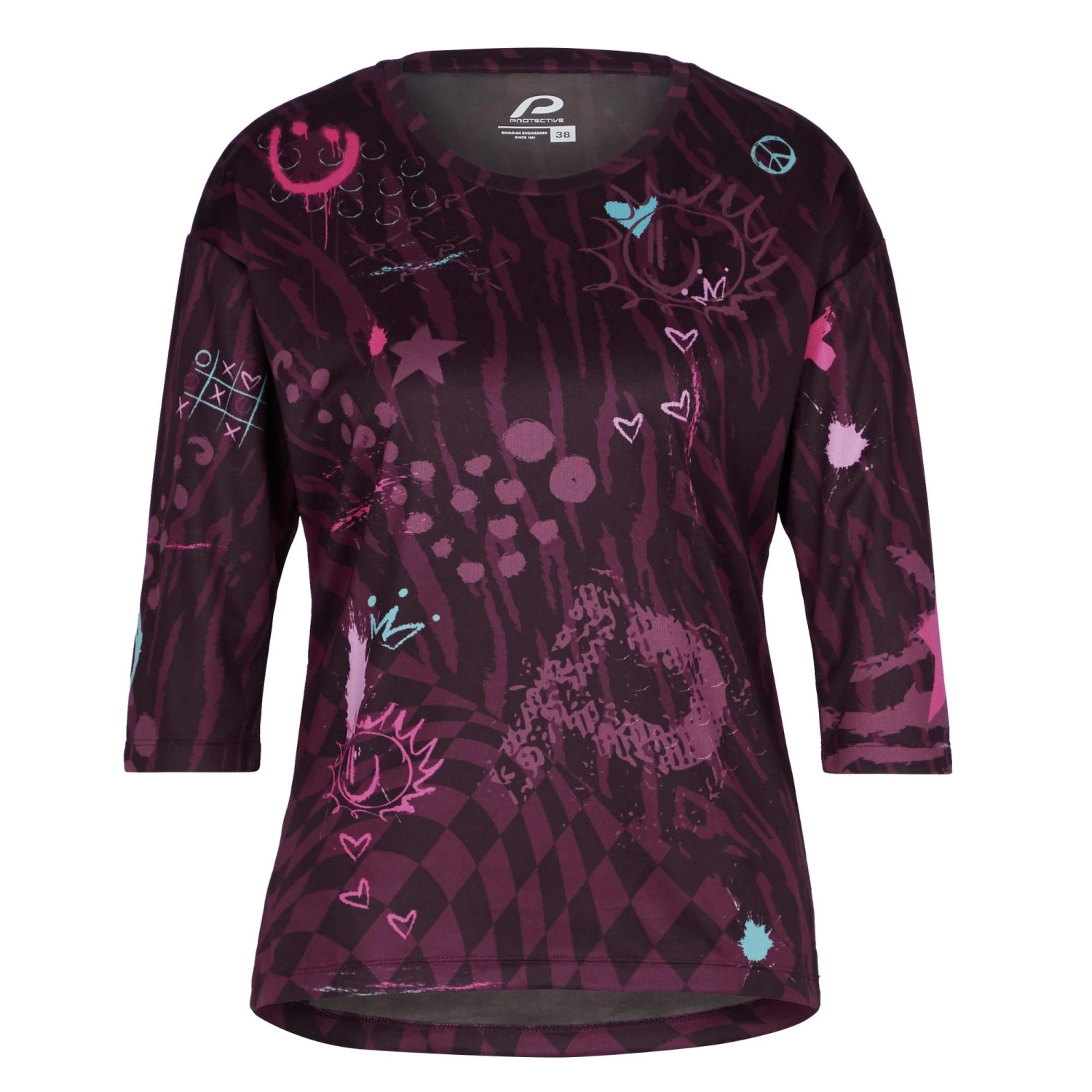 Protective P-ROSA PARKS W 3/4 Damen - Fahrradtrikot 1 Protective P-ROSA PARKS W 3/4 Damen - Fahrradtrikot