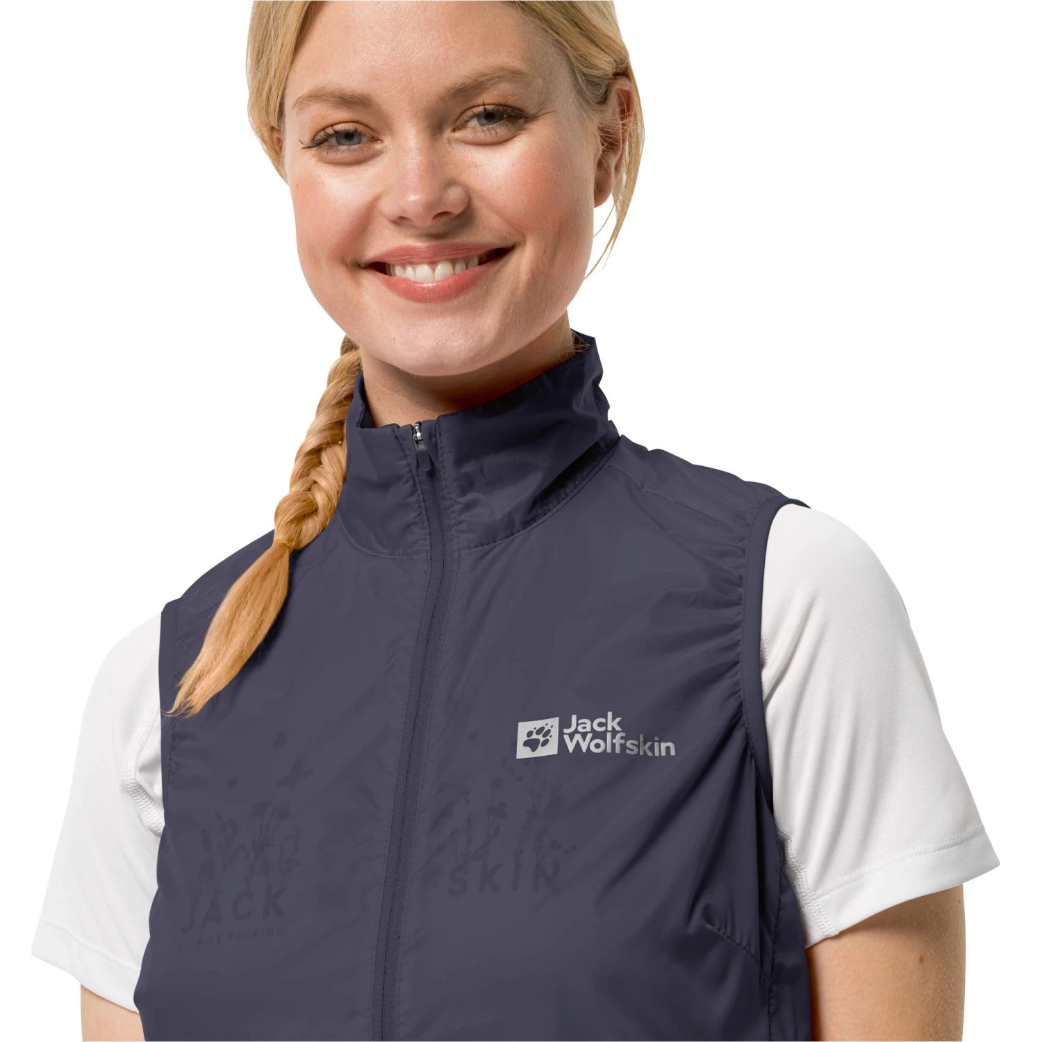 Jack Wolfskin MOROBBIA WIND VEST W Damen - Weste 6 Jack Wolfskin MOROBBIA WIND VEST W Damen - Weste – Bild 6