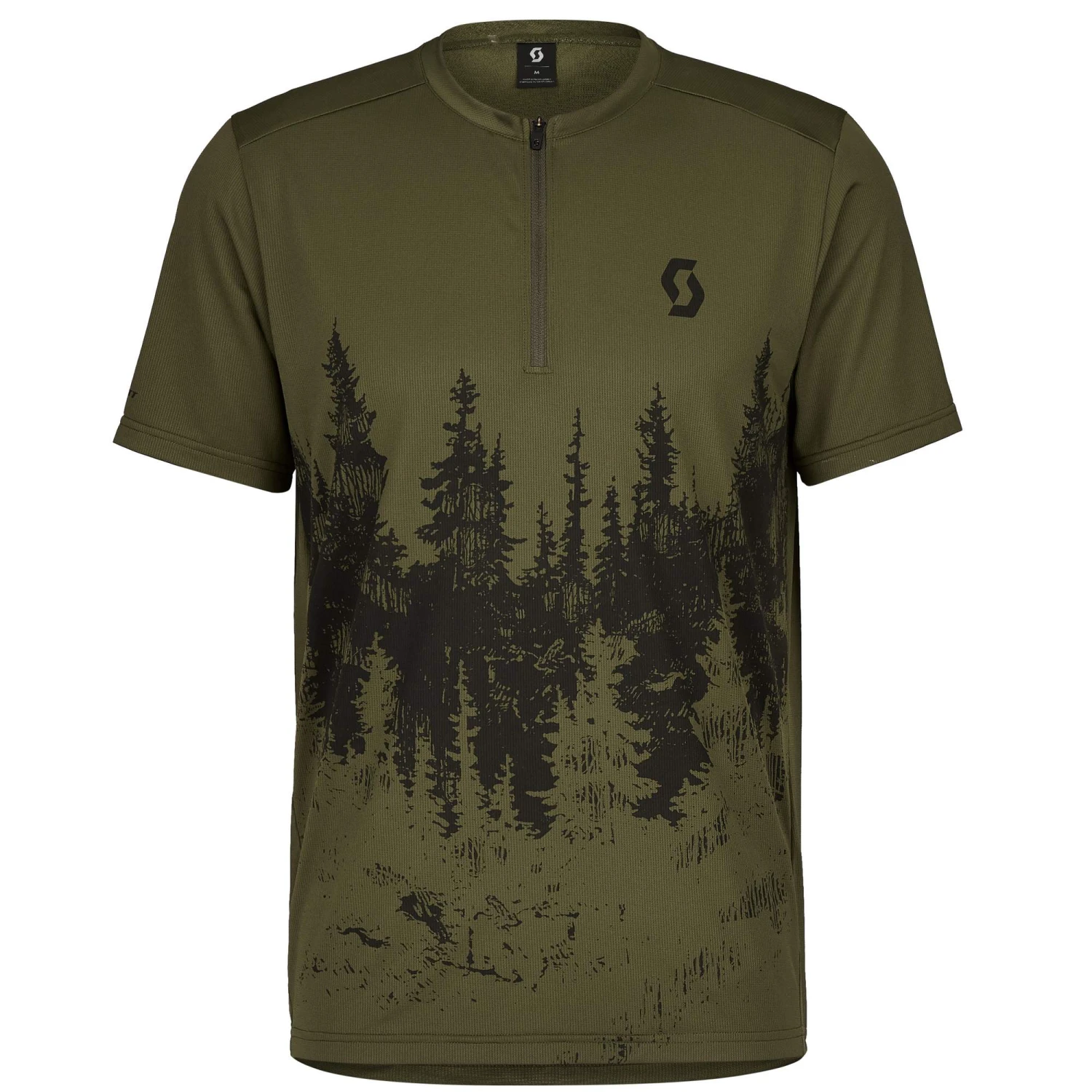 Scott SCO SHIRT M' S TRAIL FLOW ZIP SS Herren - Fahrradtrikot